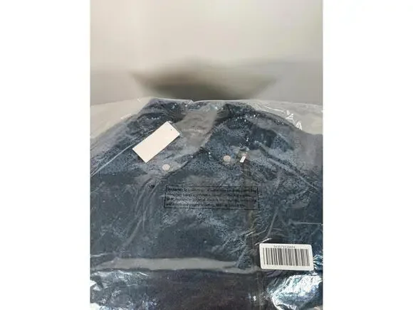 NWT Colleen Lopez Blue Sequin Moto Jacket Sparkly Evening Blazer Size 1X - Picture 3 of 4